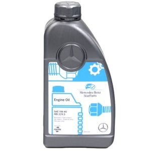 روغن موتور جنیون‌پارت مرسدس بنز استاندارد MB 229.5 ویسکوزیته 5W-40 در فروشگاه آتو20