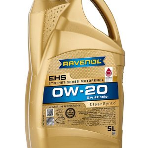 روغن موتور پنج لیتری راونول مدل |EHS 0W20|