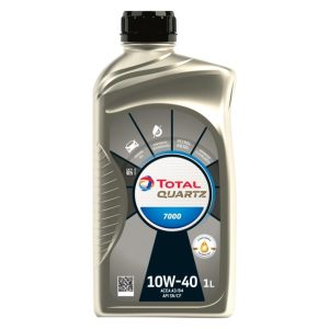 روغن موتور توتال 10W40 1L SN QUARTZ 7000