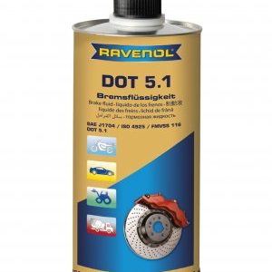 روغن ترمز راونول یک لیتری |DOT5.1|