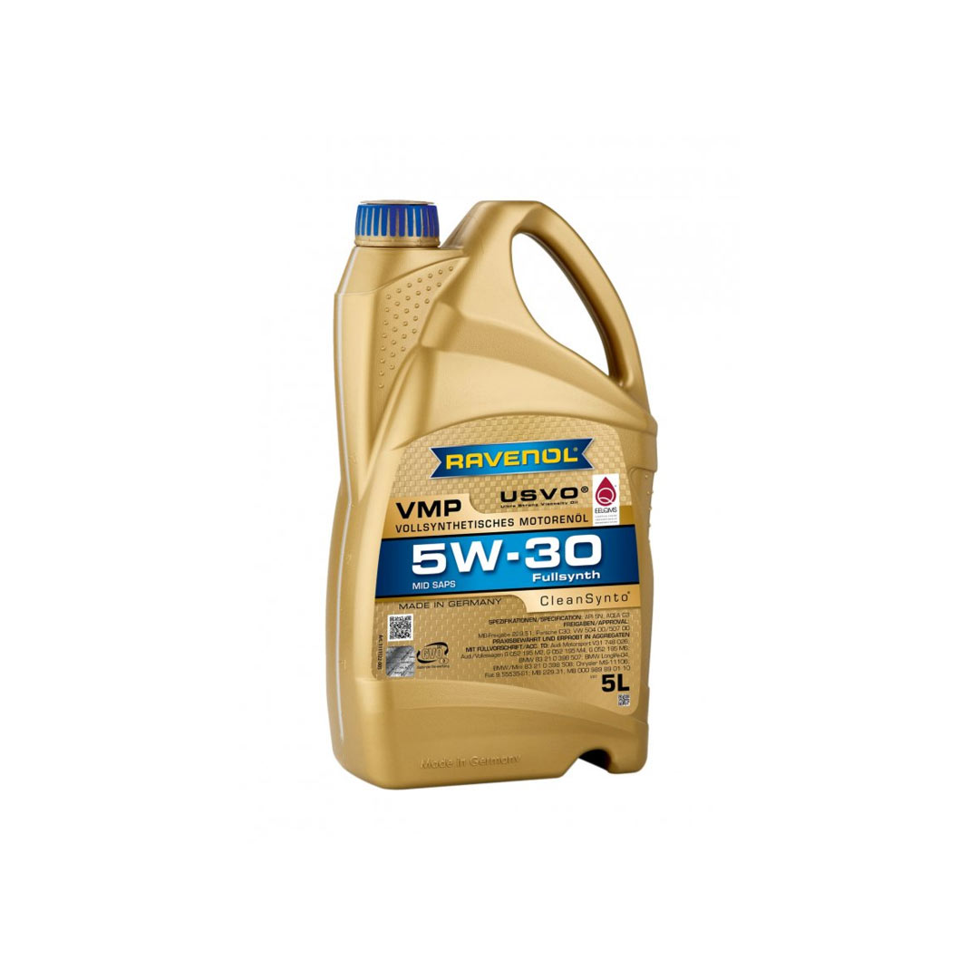 روغن موتور راونول 5W-30 VMP چهار لیتری (RAVENOL 5W-30 VMP 4L)