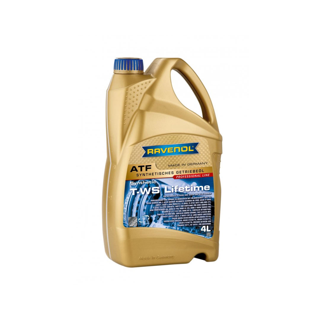 روغن گیربکس راونول ATF T-WS چهار لیتری (RAVENOL ATF T-WS 4L)