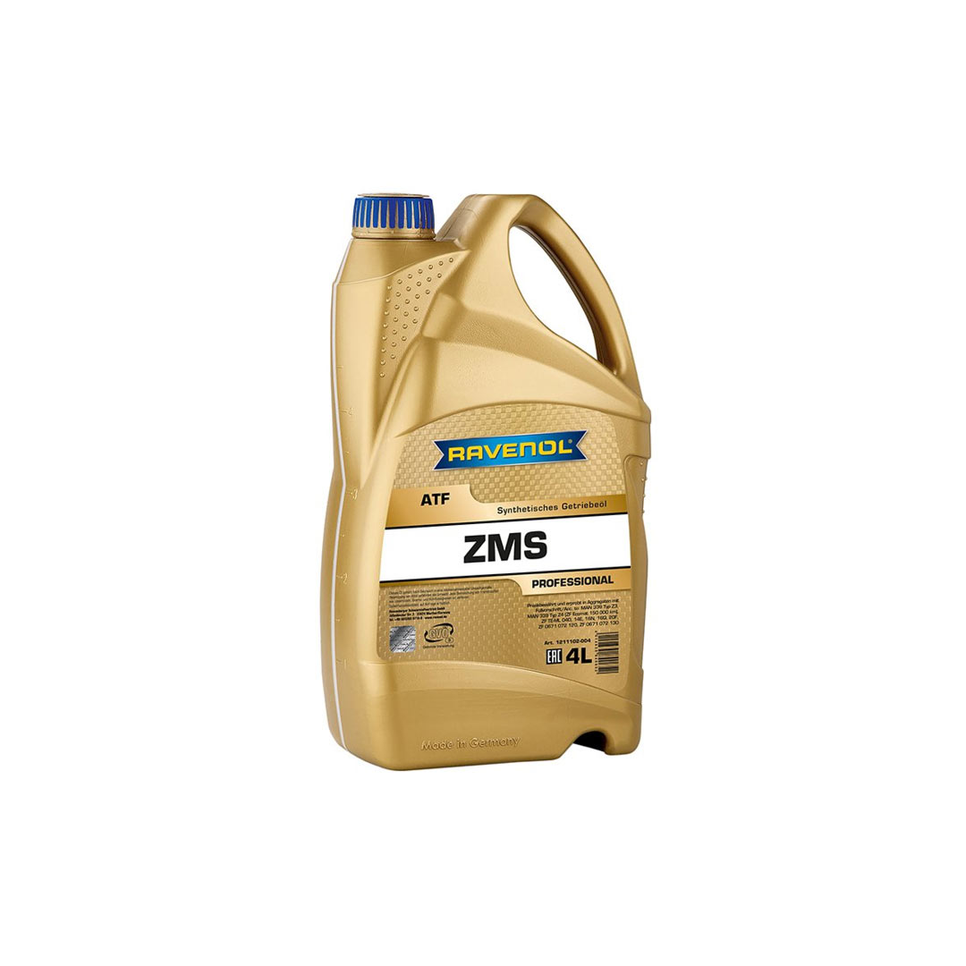 روغن گیربکس راونول ATF ZMS چهار لیتری (RAVENOL ATF ZMS 4L)